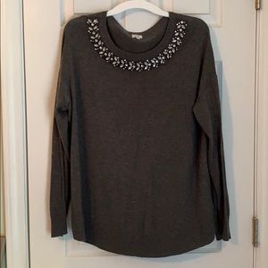 Crown and Ivy grey sweater